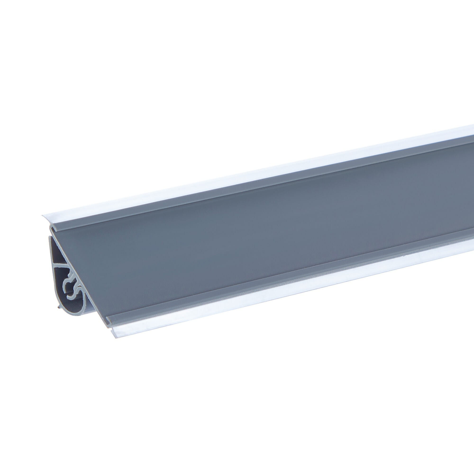 83548578 Плинтус для столешницы универсальный 300x2.8 cм, ПВХ, цвет серый Santreyd 