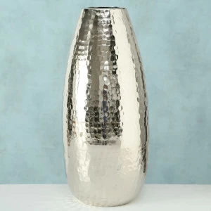 Ваза металллическая серебро 50 см Gisa FRATELLI BARRI ART 00-3886094 Серебро