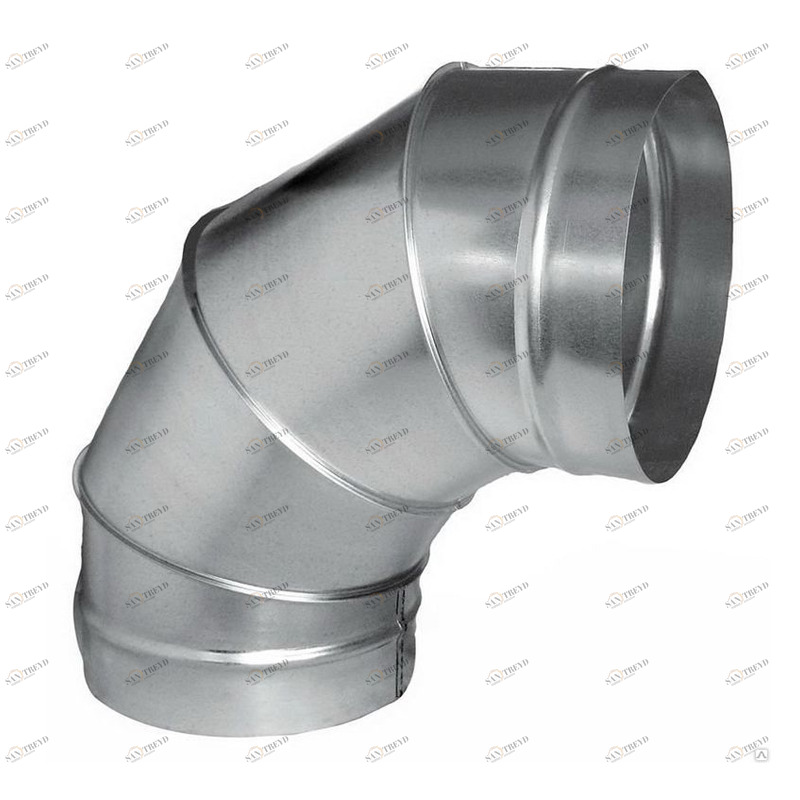 Отвод 90º круглый (оц. сталь) d200 Santreyd 00-0233-013