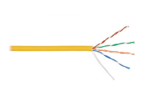 15893169 Кабель U/UTP 4 пары, желтый, 305м NKL 9100C-YL NIKOLAN
