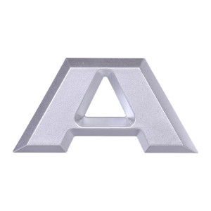 Дверная буква  «А», 37х6х60 мм, матовое серебро LJPS0099 Public Steel Россия