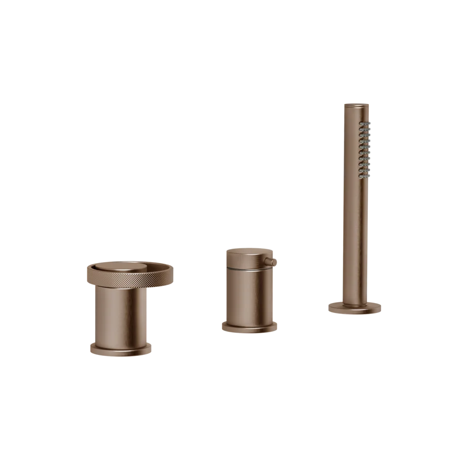 Смеситель для ванны 63347 708 Gessi Anello МЕДНЫЙ МАТОВЫЙ PVD 63347708