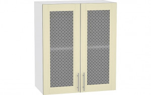 8226 Шкаф верхний с 2-мя остекленными дверцами Сканди (600) Vivat-мебель
