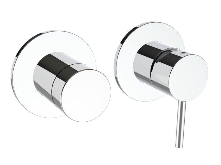 Однорычажный смеситель для душа с 2 отверстиями и переключателем CRISTINA Rubinetterie Phi ARCH-00133180