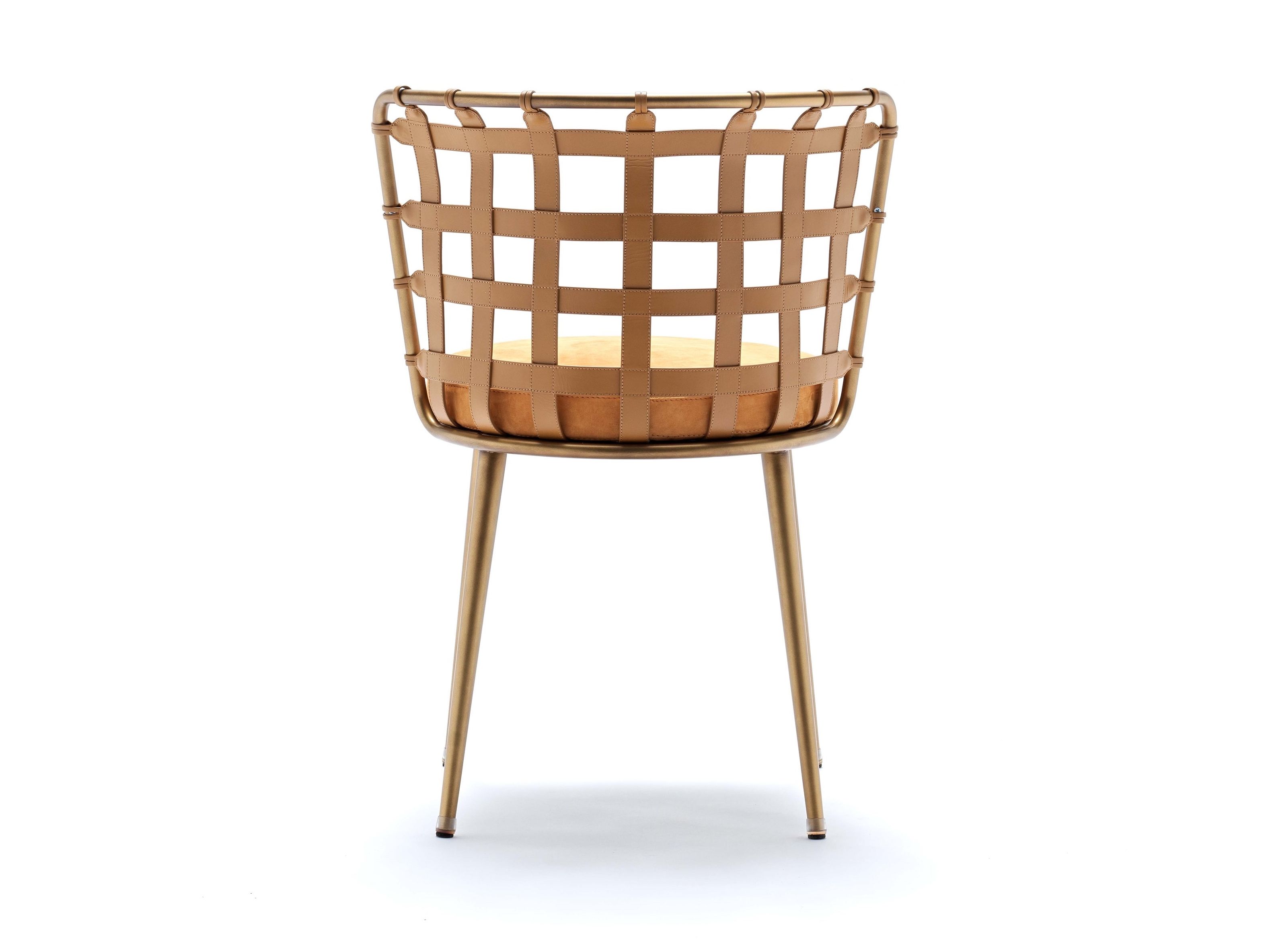 Стальной стул с мягким сиденьем Fasem Lola ARCH-00141346 - Вид №20