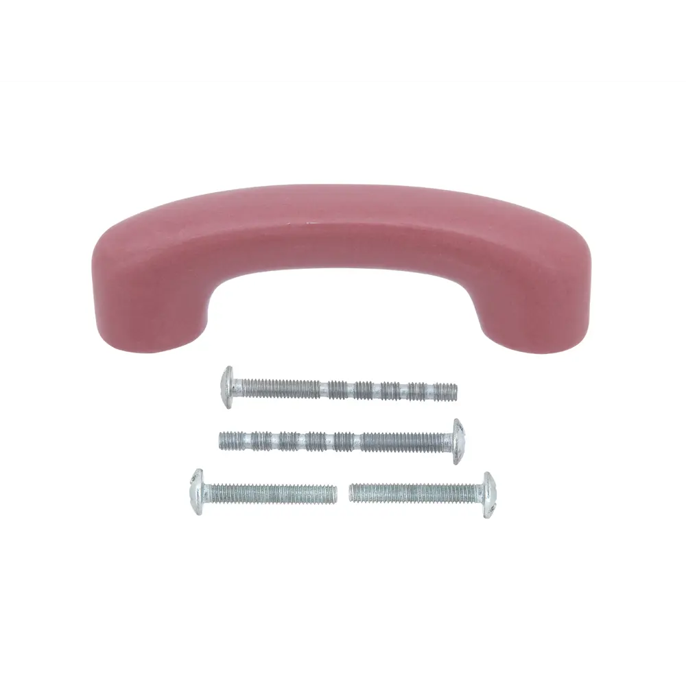 Мебельная ручка-скоба Porcellana розовый 64 мм PALLADIUM STLM-2065422 - Вид №2