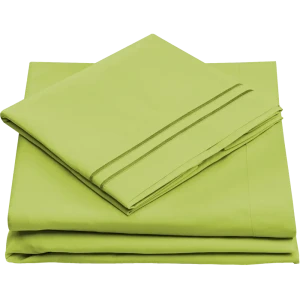 Пододеяльник 175х210 см сатин цвет лайм