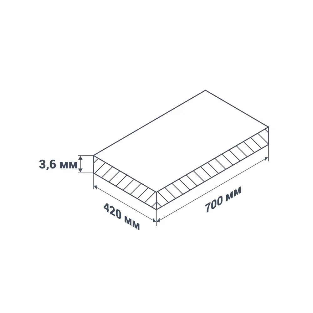 Настенная плитка ПВХ Artens Renowall белый 700x420x3.6 мм 2.058 м² 7шт STLM-2142300 - Вид №5
