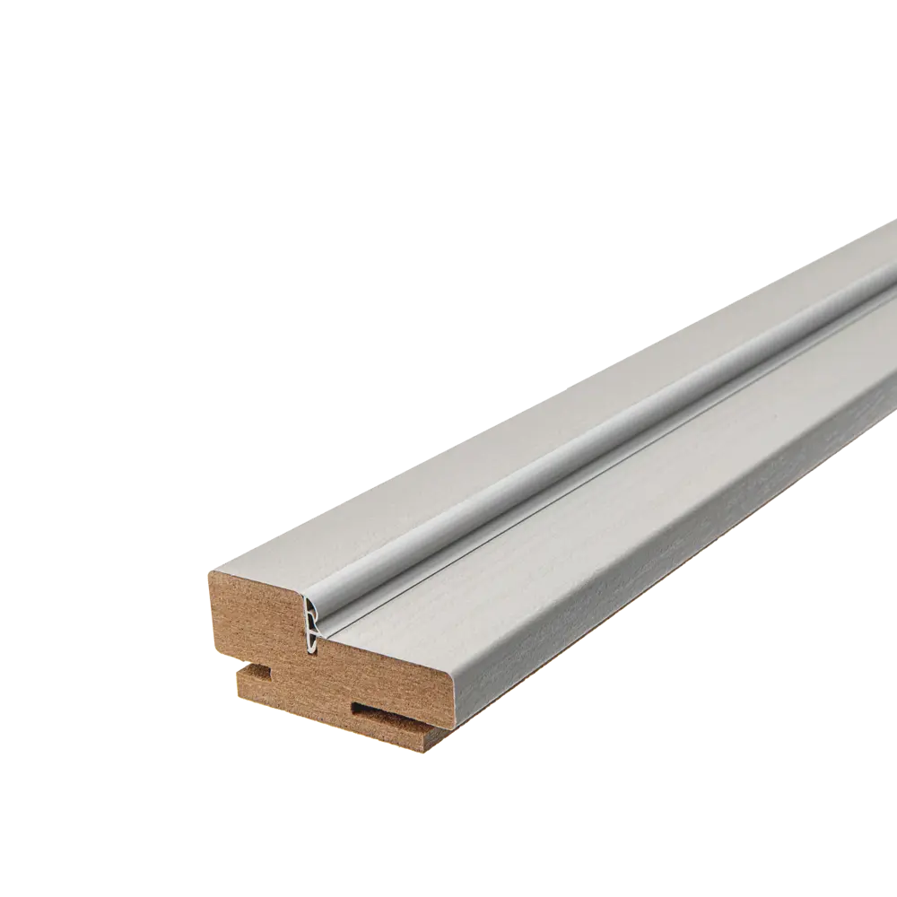 Комплект дверной коробки Аккорд 2070x70x32 мм Hardflex цвет серый PORTIKA STLM-2017237