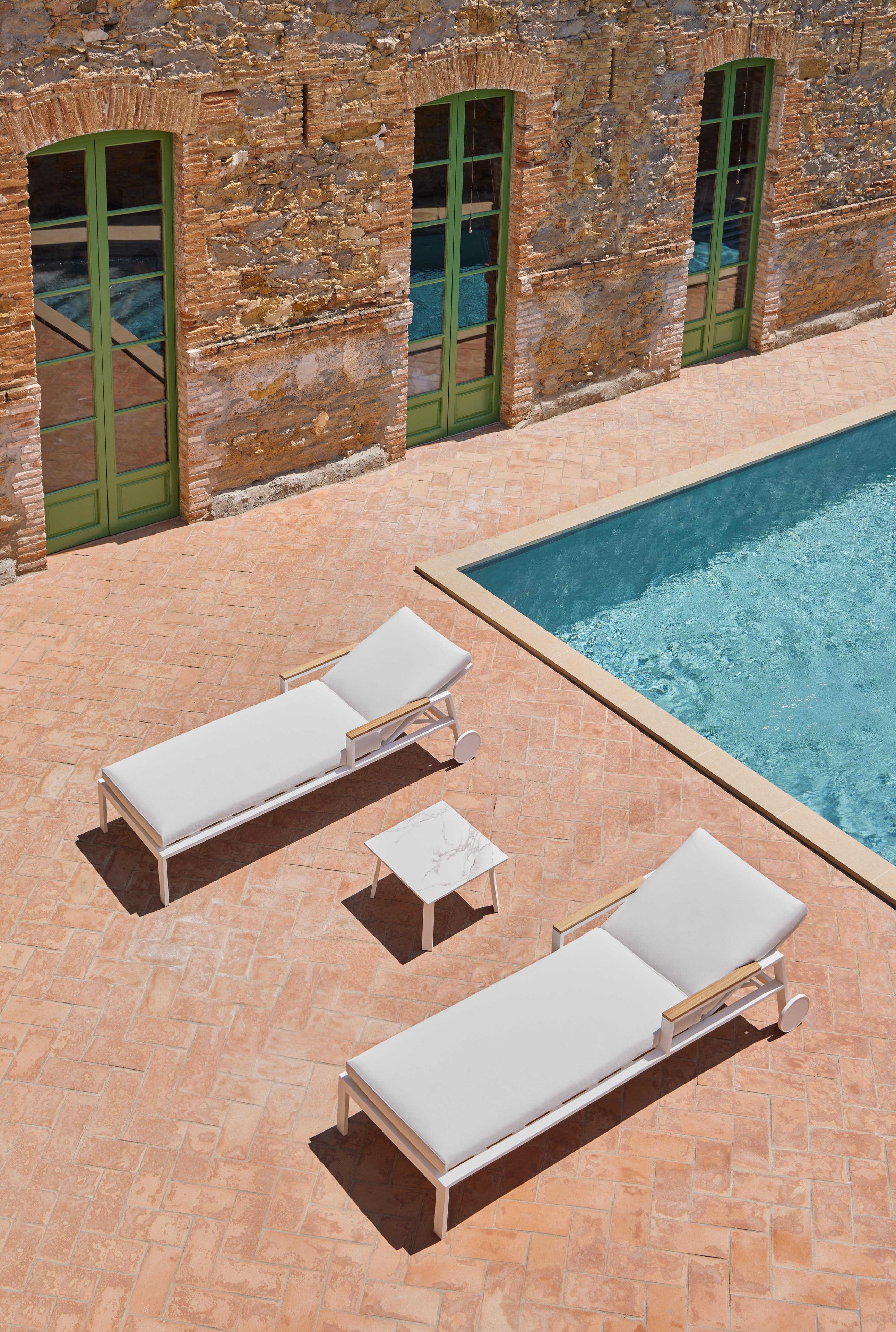 Термокрытая алюминиевая Садовая кровать с колесами GANDIABLASCO Timeless ARCH-00095229 - Вид №9