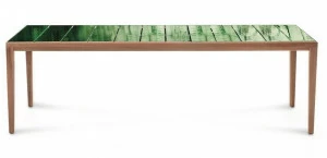 RODA Прямоугольный садовый стол из глазурованного керамогранита Teka