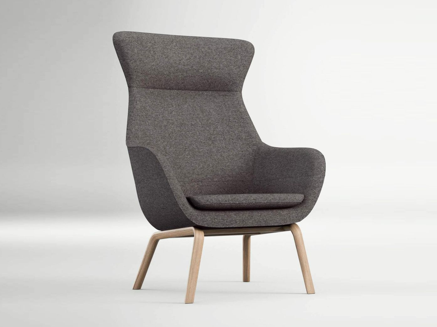 Кресло с подлокотниками с высокой спинкой Brunner crona ARCH-00141938