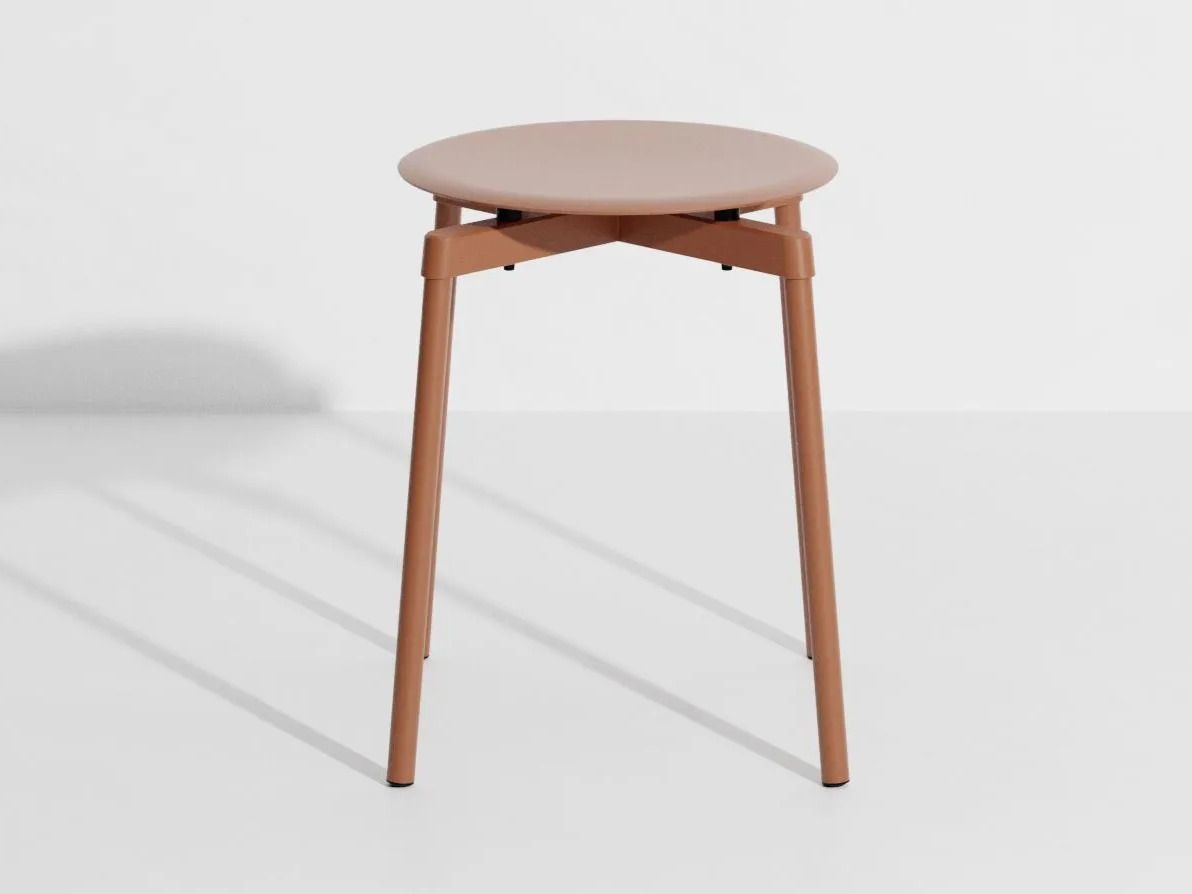 Алюминиевый низкий штабелируемый стул с порошковым покрытием Petite Friture Fromme ARCH-00092847 - Вид №12