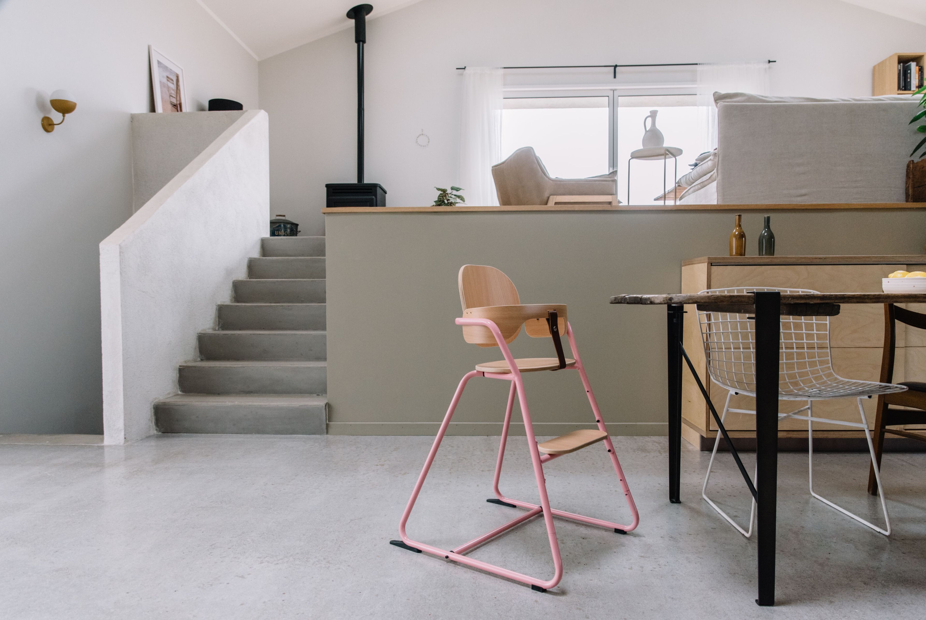 Стальной и деревянный стул / высокий стул Charlie Crane TIBU ARCH-00110142 - Вид №4