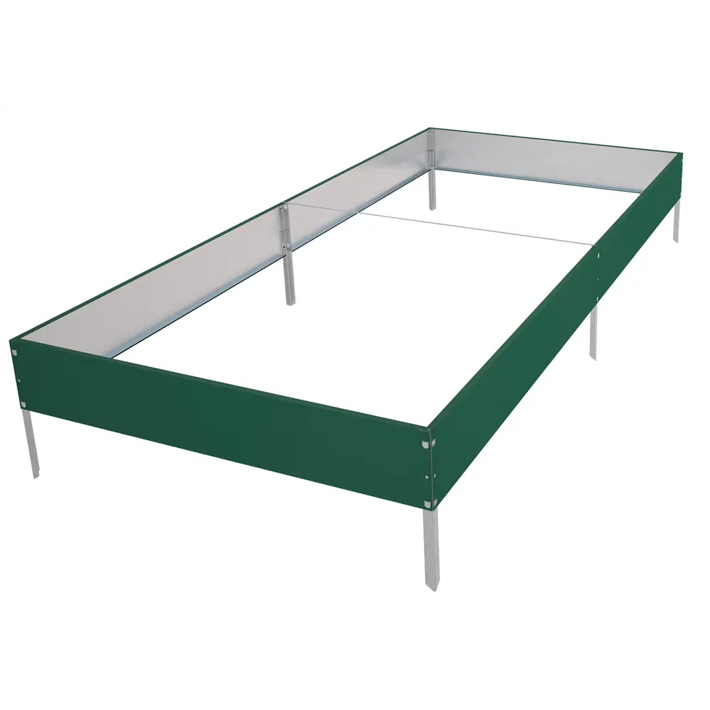 Высокая грядка 100x200 см зеленый 84521564 STLM-2120398 Santreyd 