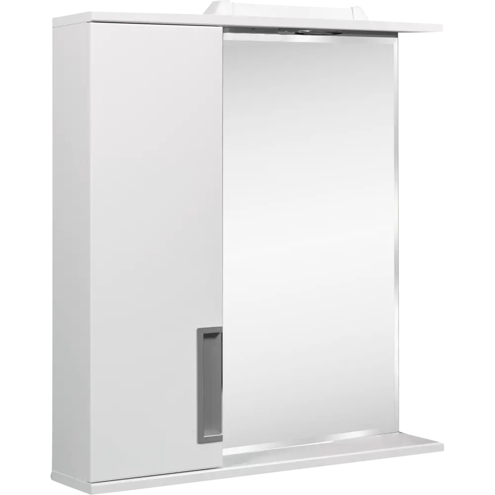 Шкаф для ванной зеркальный подвесной Vigo Венто 60x70 см цвет белый STLM-2112640 - Вид №2