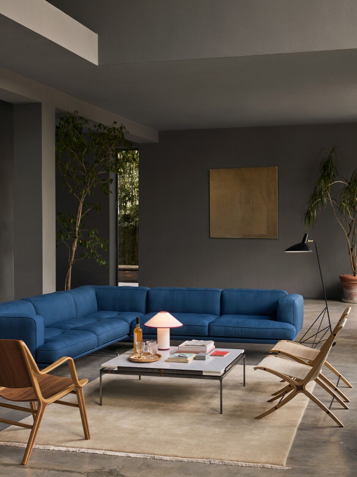 Угловой диван из ткани &Tradition Inland ARCH-00052683 - Вид №1