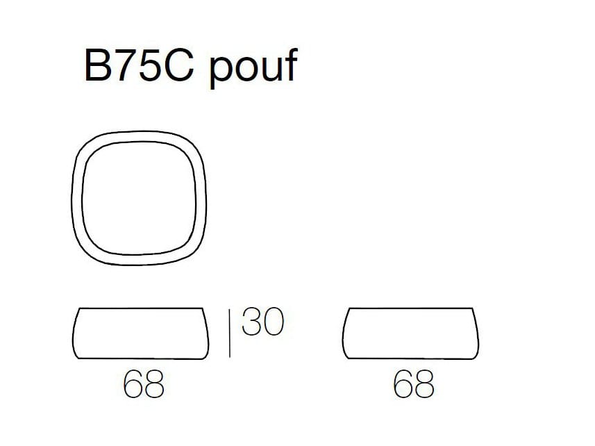 Съемный пуфик Paola Lenti ARCH-00051453 - Вид №4