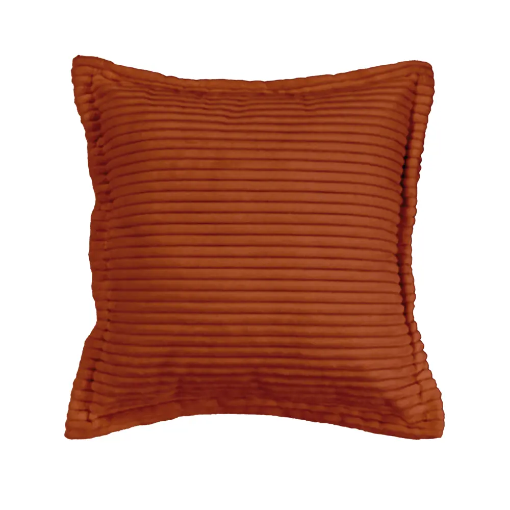 Подушка Nd Home Вельвет 45x45 см цвет терракотовый 89417187 STLM-2162872 