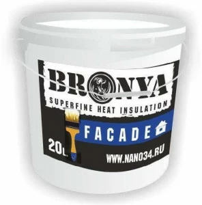 DECORUS Теплоизоляция из жидкой керамики для фасадов Bronya