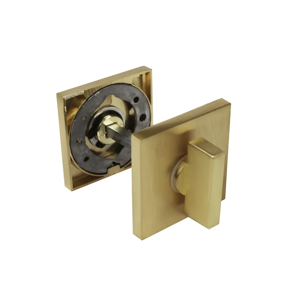 Фиксатор под ручку KREAFORTA квадрат ЦАМ цвет золото STLM-2015393