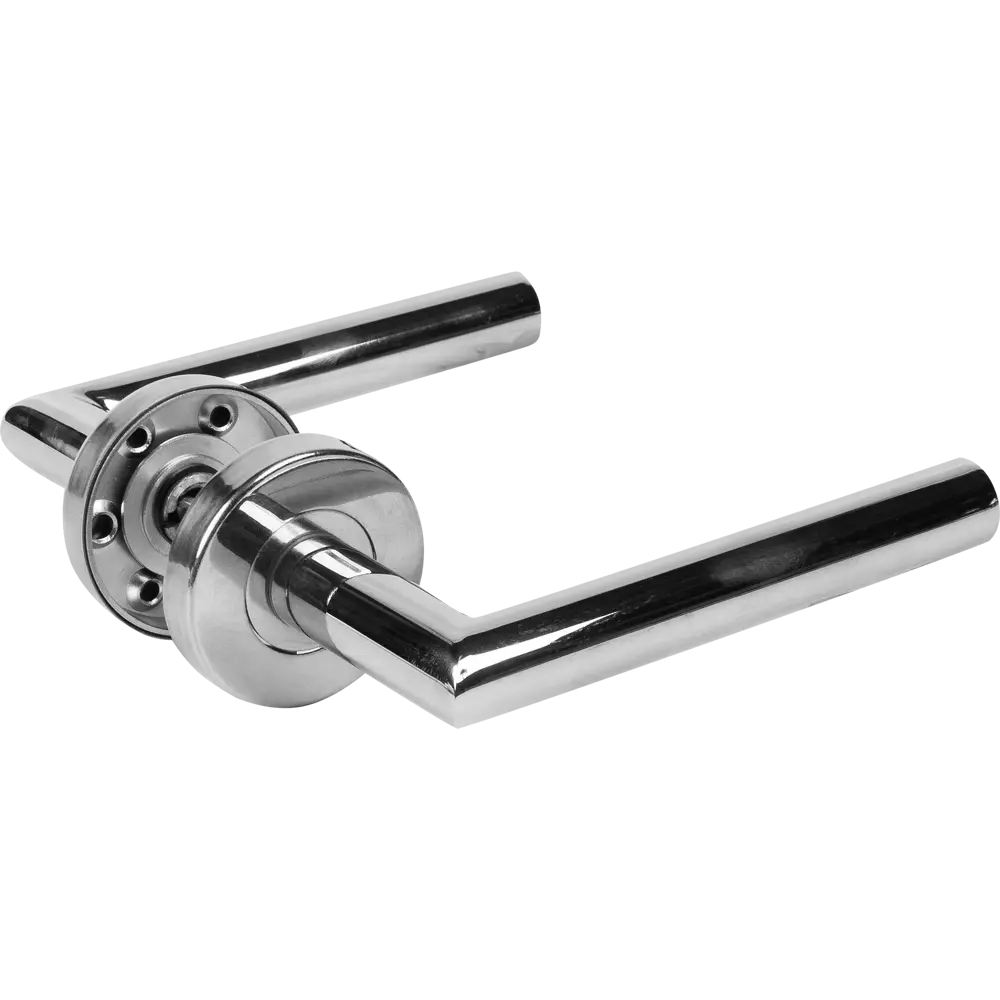 Дверные ручки Inspire Iris сталь без запирания цвет хром STLM-2153663