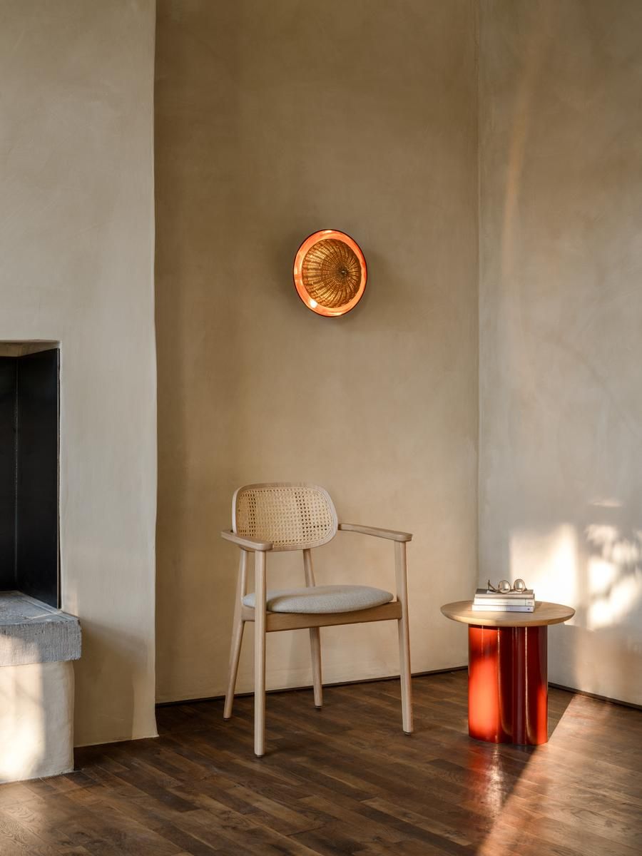 Дубовый стул с подлокотниками и мягким сиденьем Vincent sheppard Titus ARCH-00146418 - Вид №1