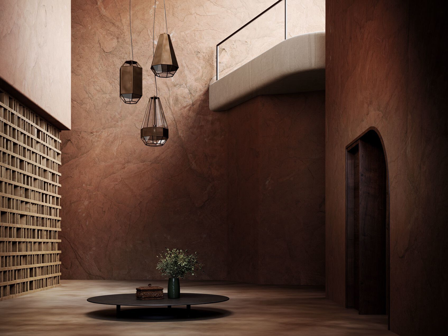 Латунный подвесной светильник Il Fanale Massira ARCH-00036537 - Вид №2