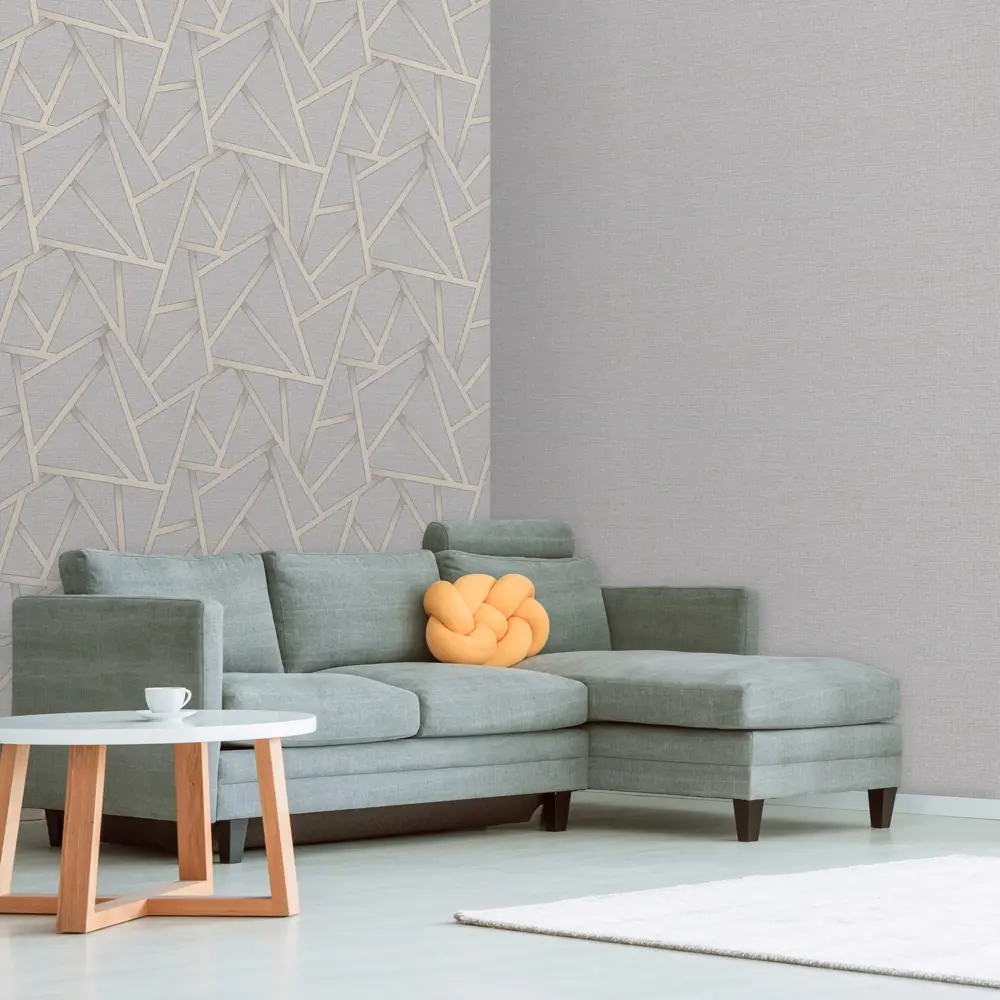 Monte Solaro Artisan: флизелиновые обои серого оттенка для безупречных стен 89337776 STLM-0837994 - Вид №3