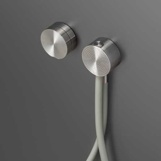 Настенный смеситель набор для ванной / душем с круглым ручным душем диаметр 65 мм  GIO82 CEADESIGN  - Вид №2