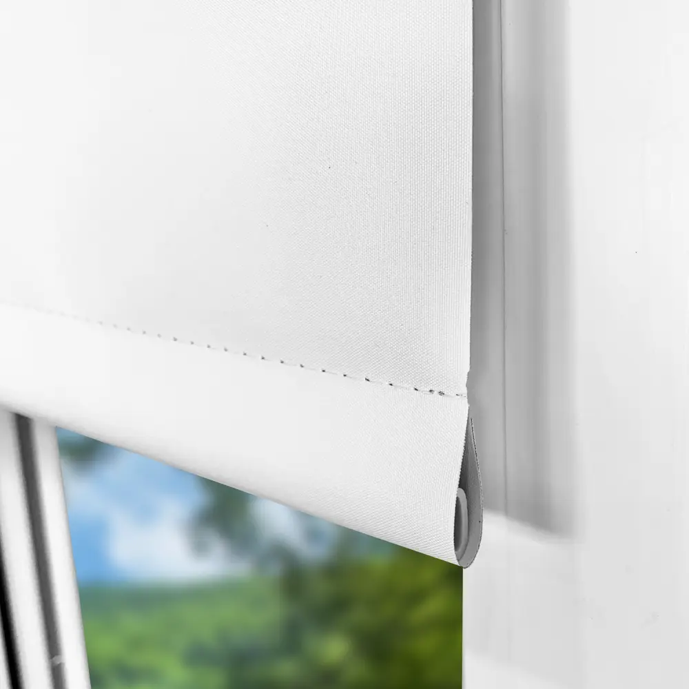 Штора рулонная блэкаут Inspire Santos 100x250 см белая White 0 STLM-2056636 - Вид №3