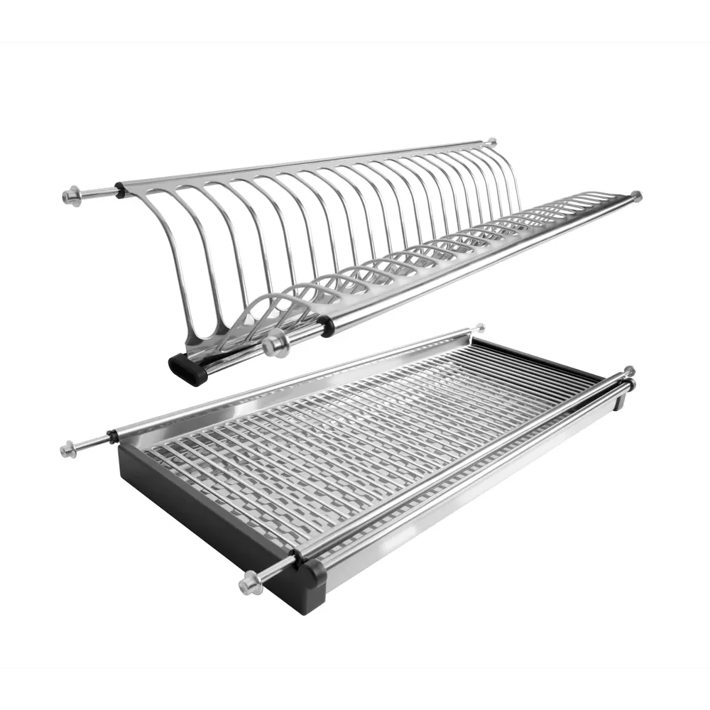 Santreyd — Двухуровневая сушилка для посуды с выдвижным поддоном 89383462 STLM-1357764 - Вид №7