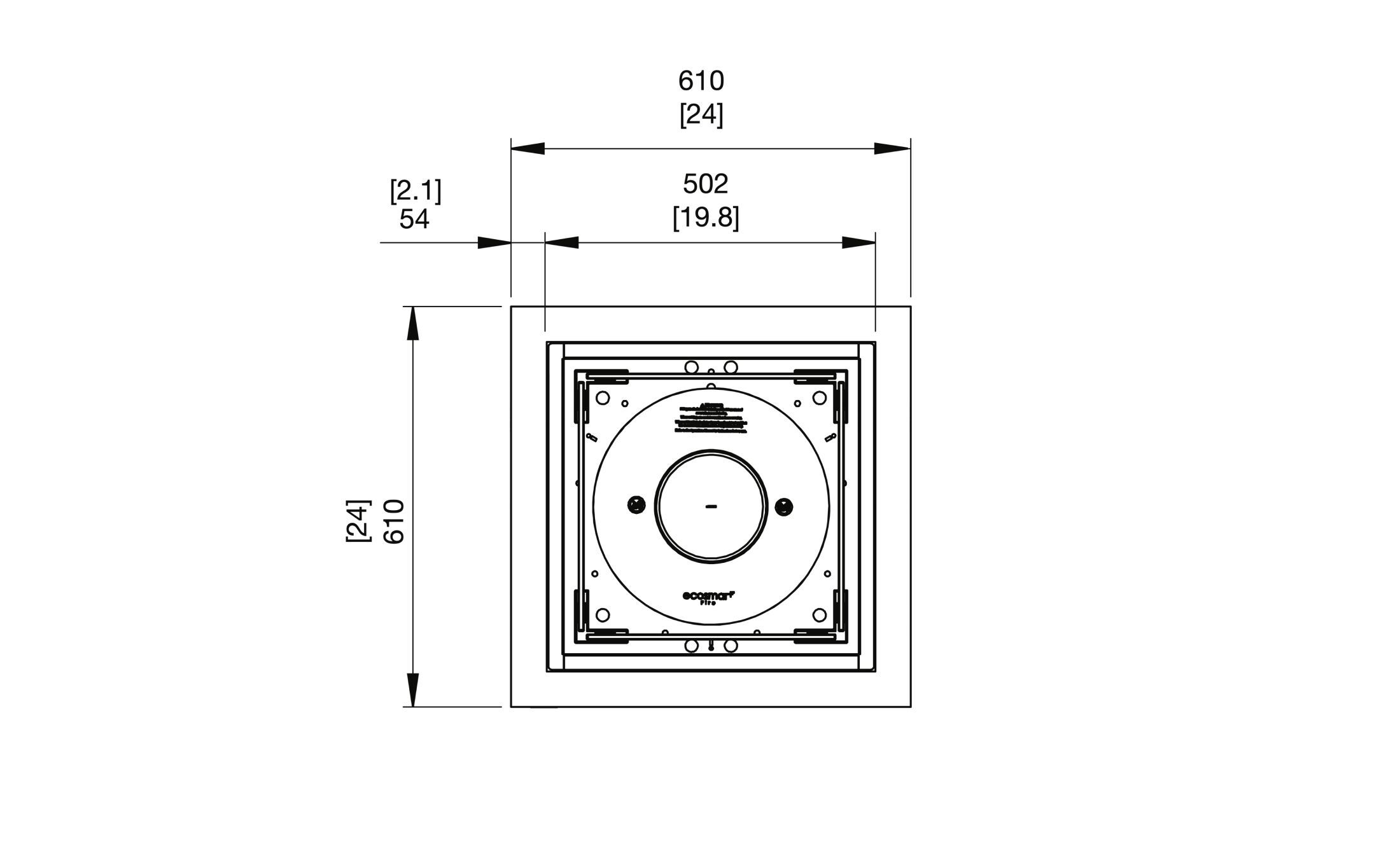Отдельно стоящий камин на биоэтаноле или газе EcoSmart Fire Fire Tables ARCH-00150792 - Вид №3