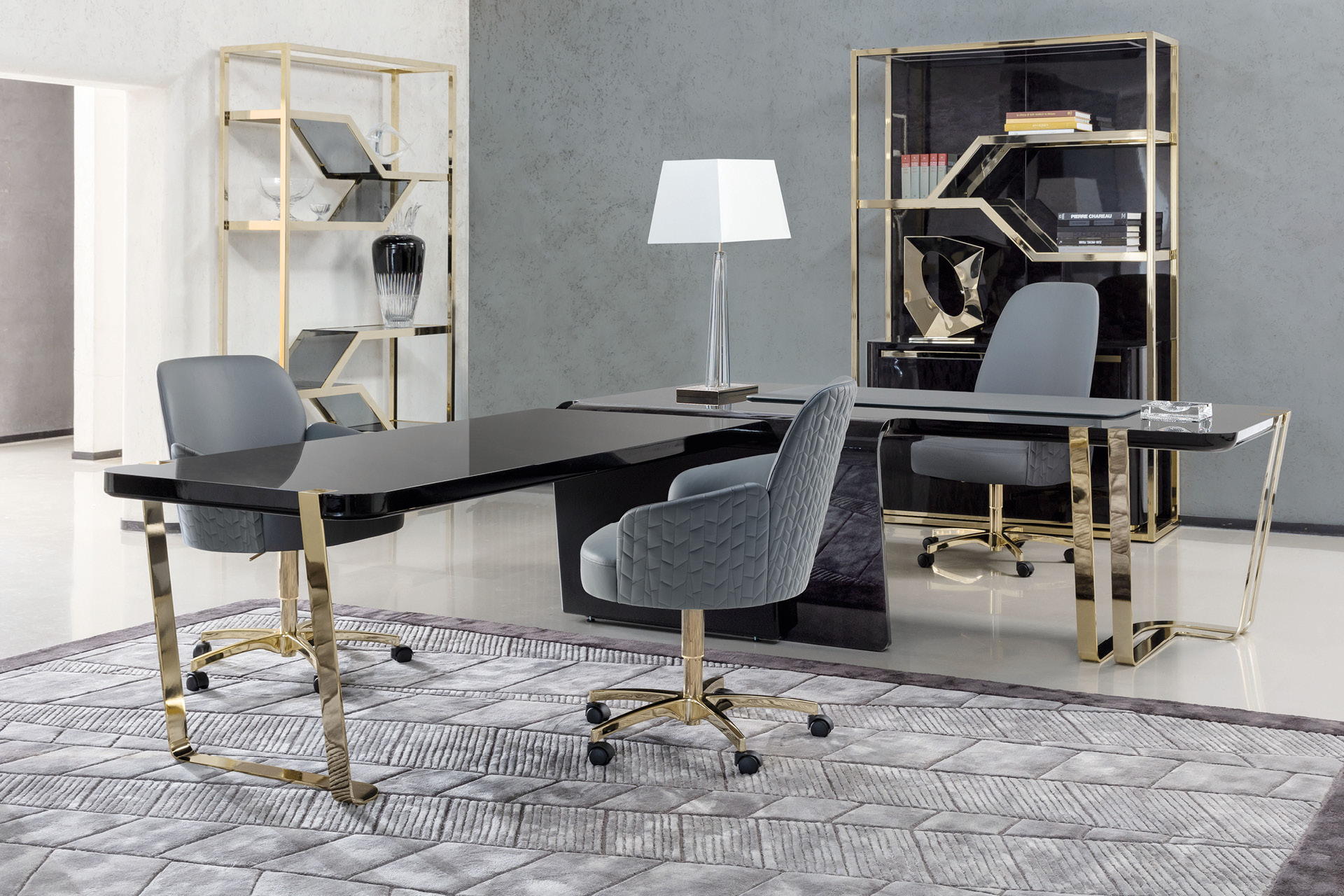 2880/88 Charisma фронтальная приставка к столу - giorgio collection - Вид №1