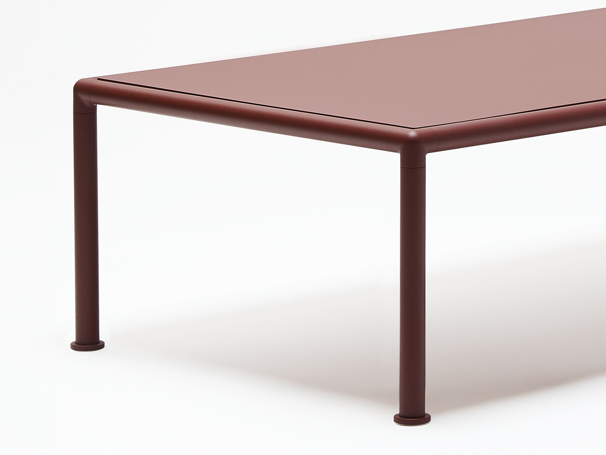 Алюминиевый низкий прямоугольный садовый столик с порошковым покрытием FAST Roè ARCH-00050869 - Вид №2