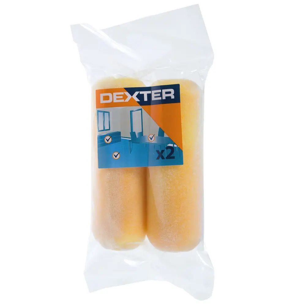 Валик флок Dexter 110 мм 2 шт STLM-2027840 - Вид №2