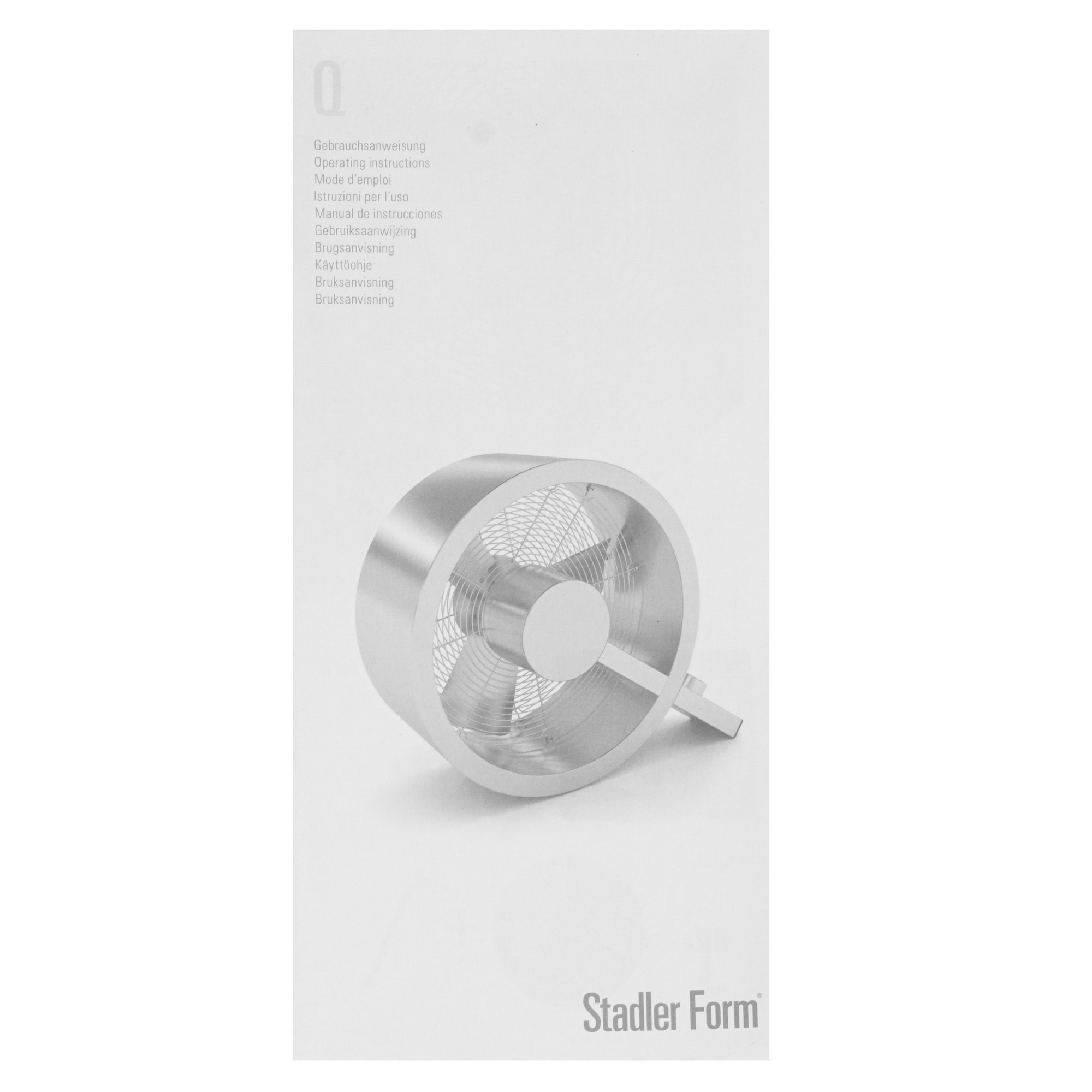 1241352 Вентилятор Stadler Form Q-002  серебристый STDN-0077867 - Вид №5