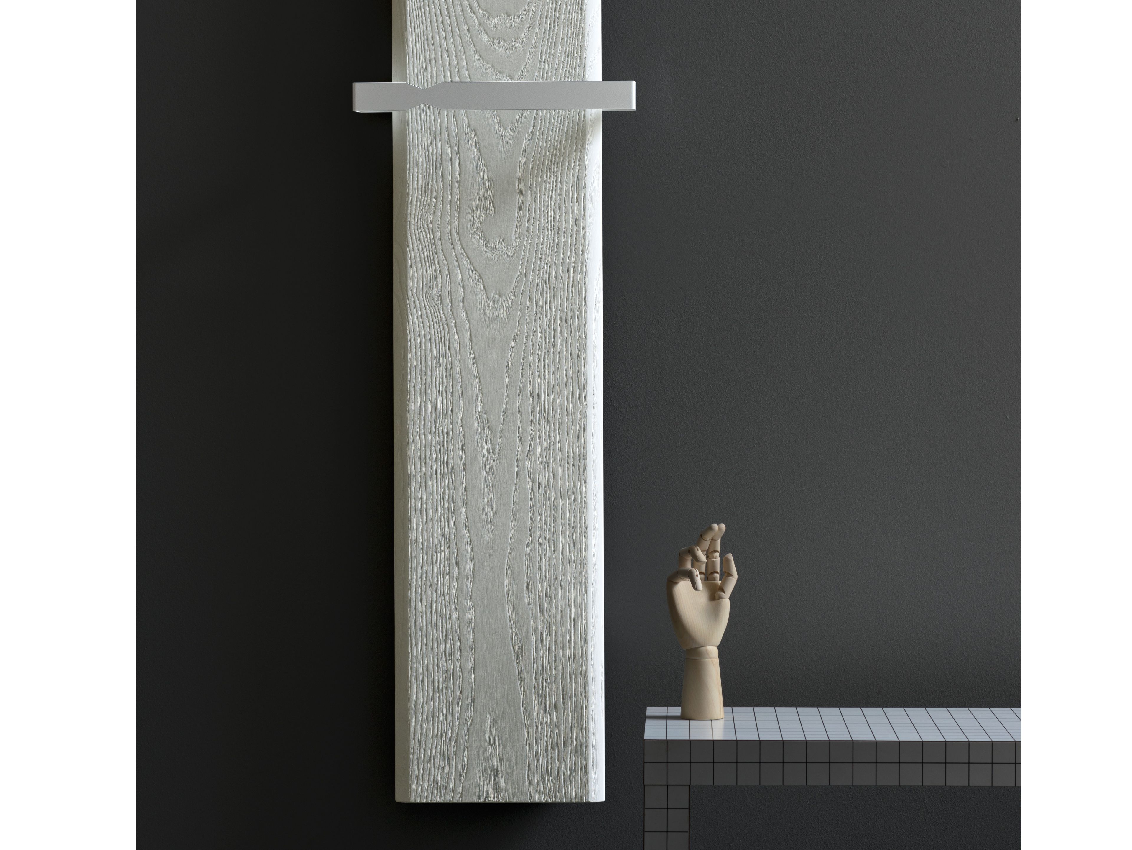 Полотенцесушитель с мраморной порошковой панелью ARBLU ARCH-00119484