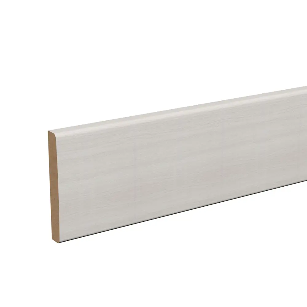 Наличник 2160x70x8 мм ПВХ ламинация цвет лиственница белая КРОНОПРОФИЛЬ STLM-2161106