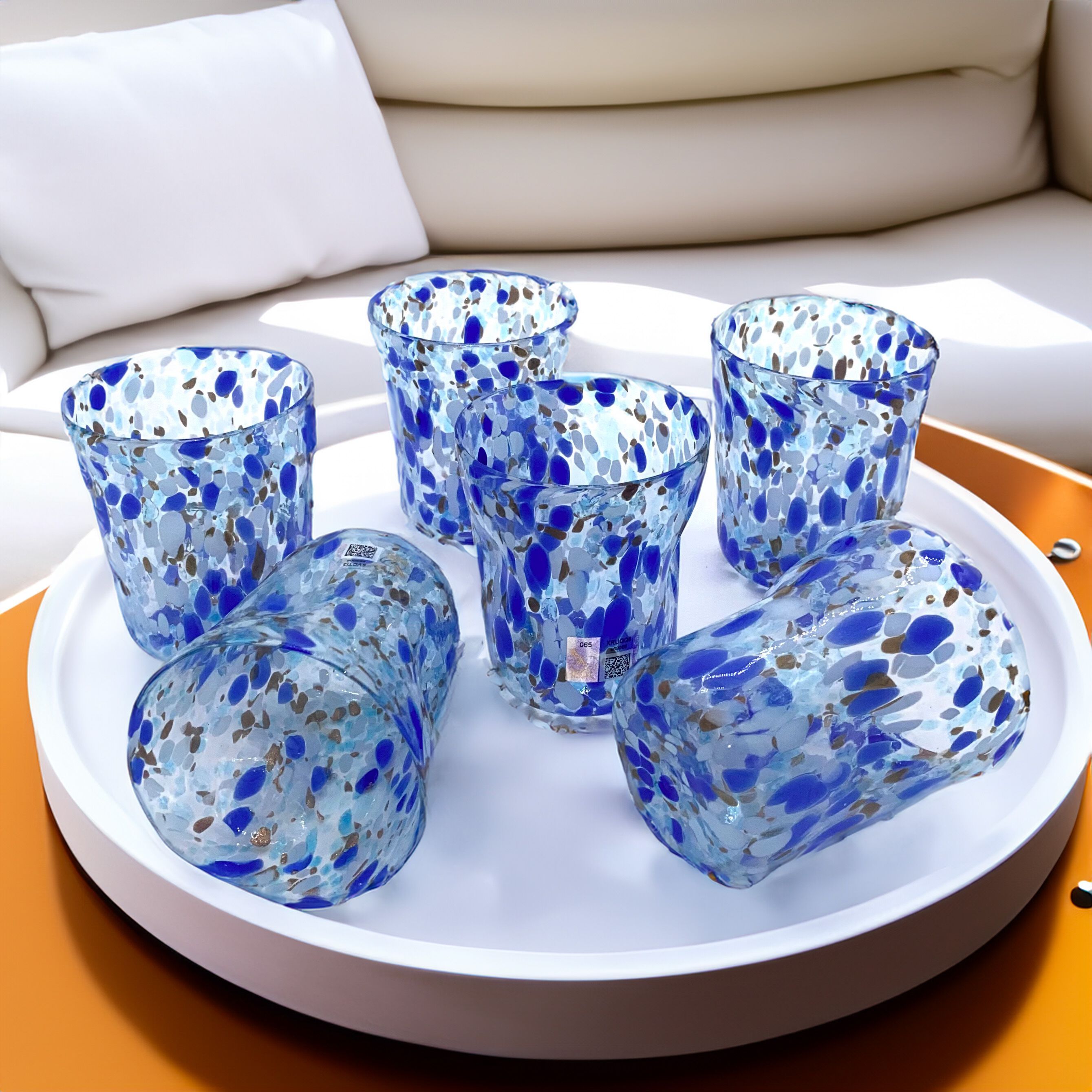 Набор из шести стаканов из муранского стекла ручной работы YourMurano готы ARCH-00064108 - Вид №2