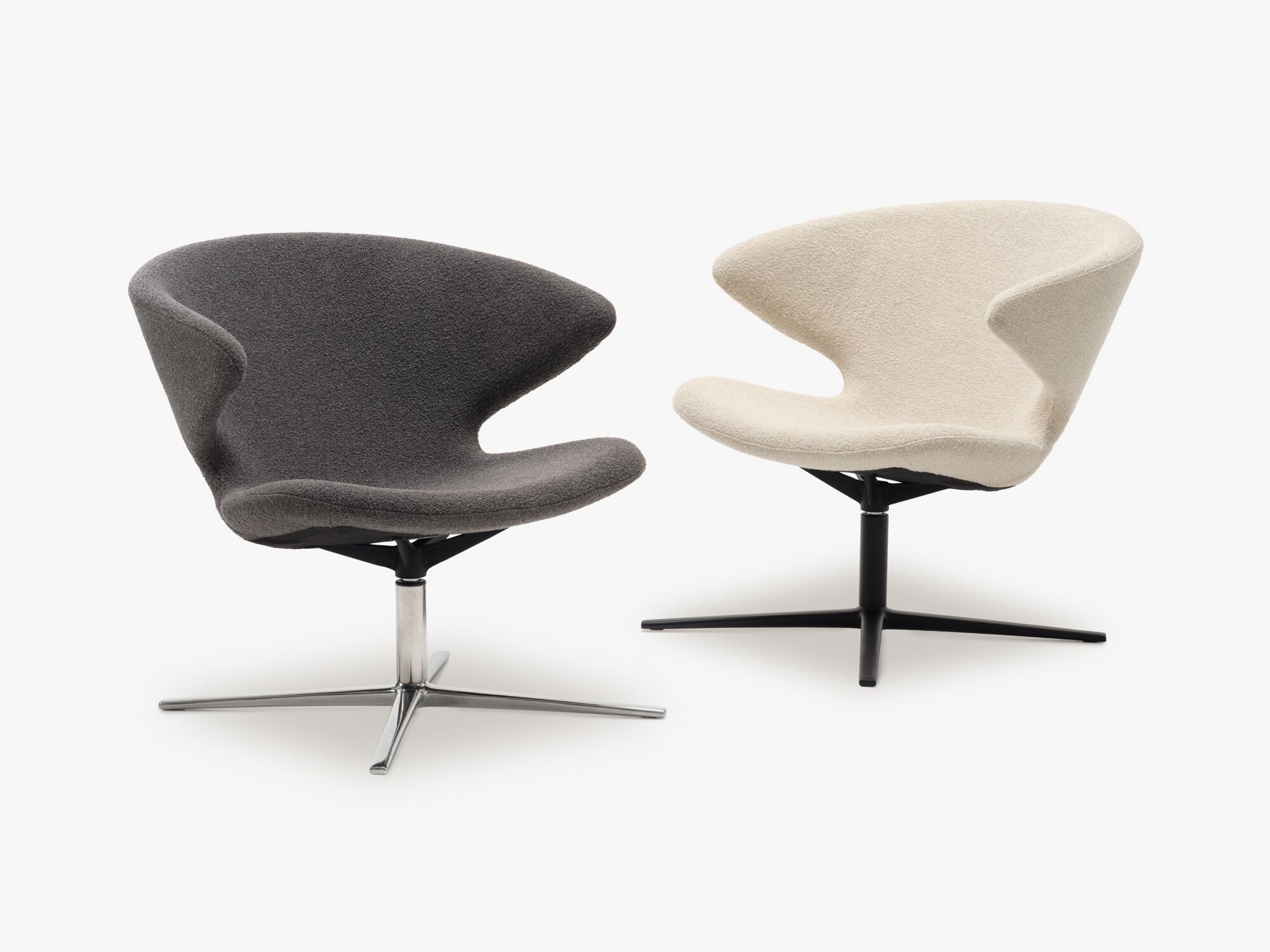 Тканевое вращающееся кресло с подлокотниками Case Ella ARCH-00106325 - Вид №3