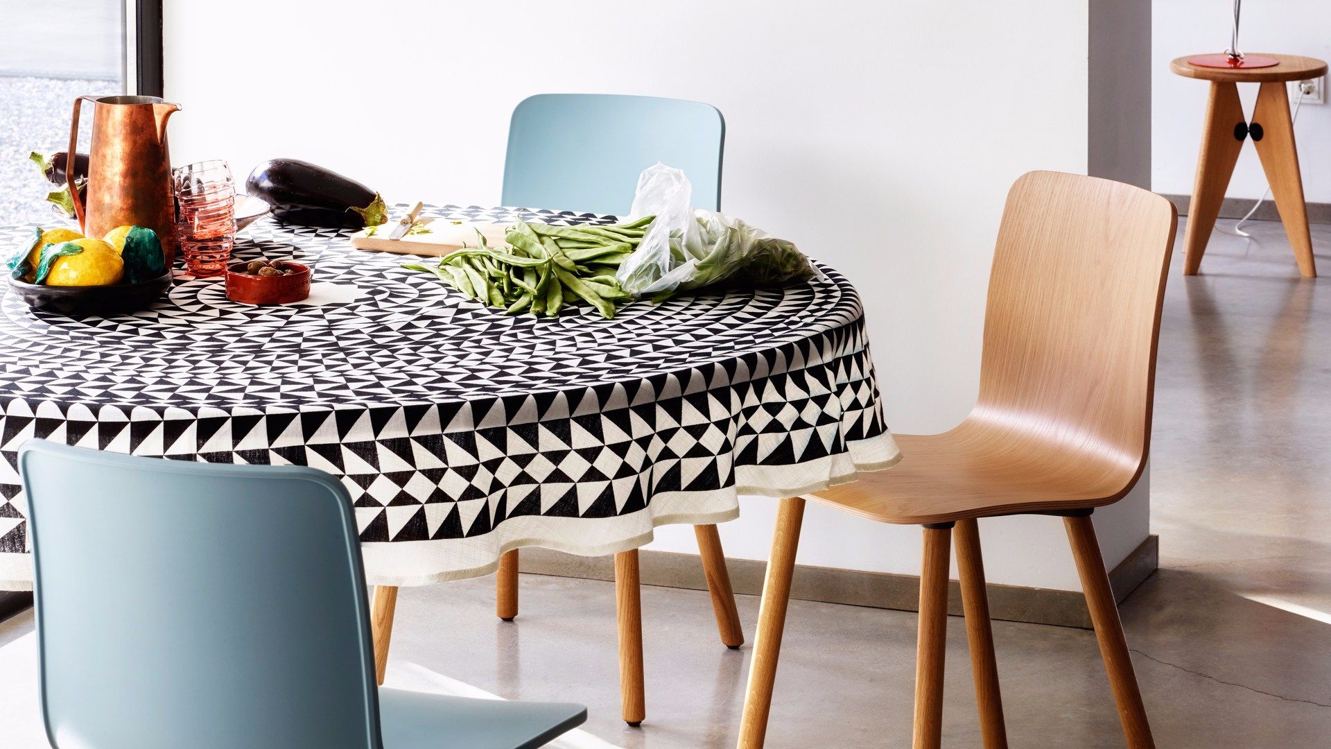 Табурет из массива дерева VITRA TABOURET BOIS ARCH-00063501 - Вид №2