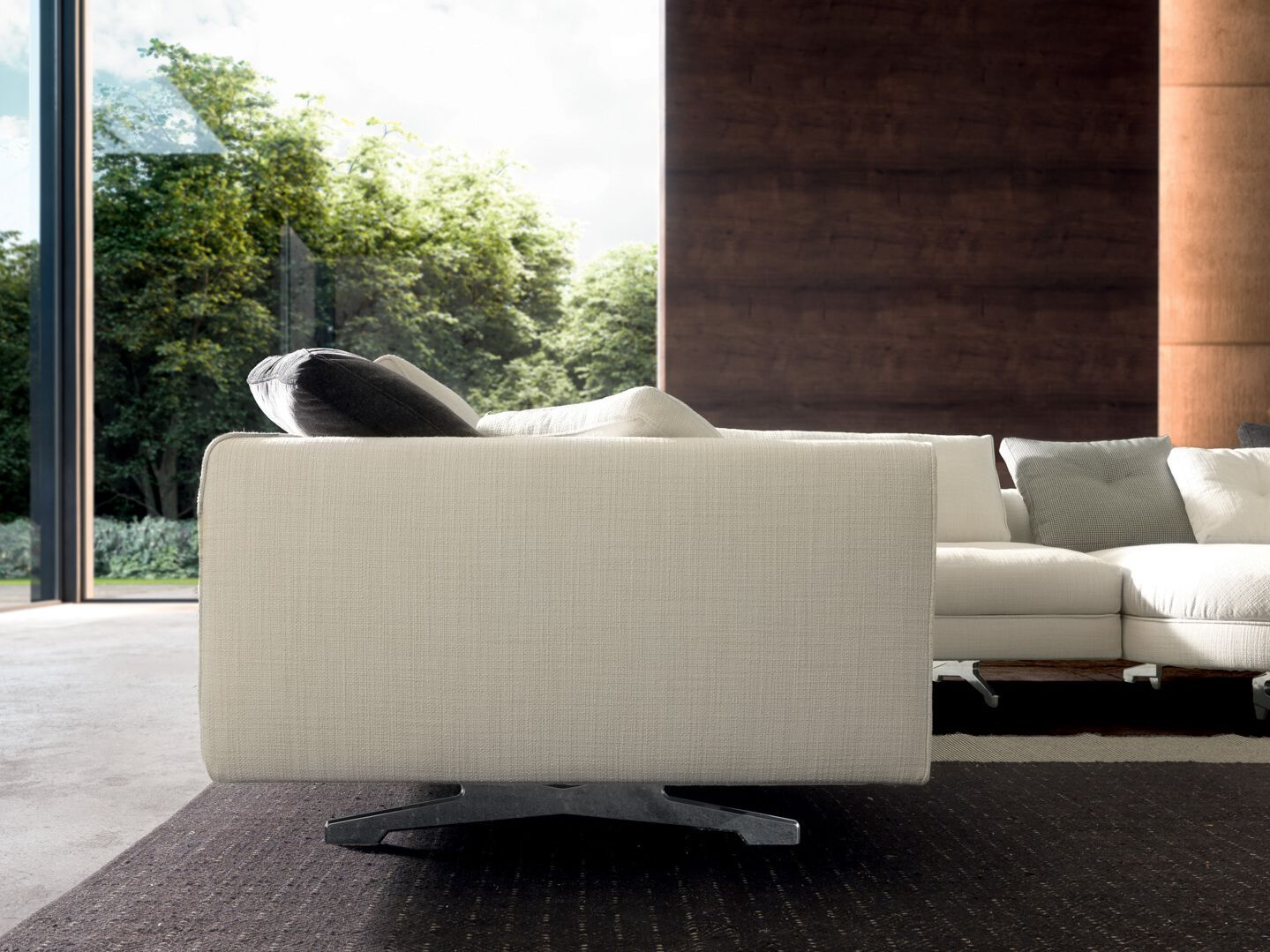 Секционный угловой диван из ткани VALENTINI Eduard New ARCH-00074004 - Вид №2