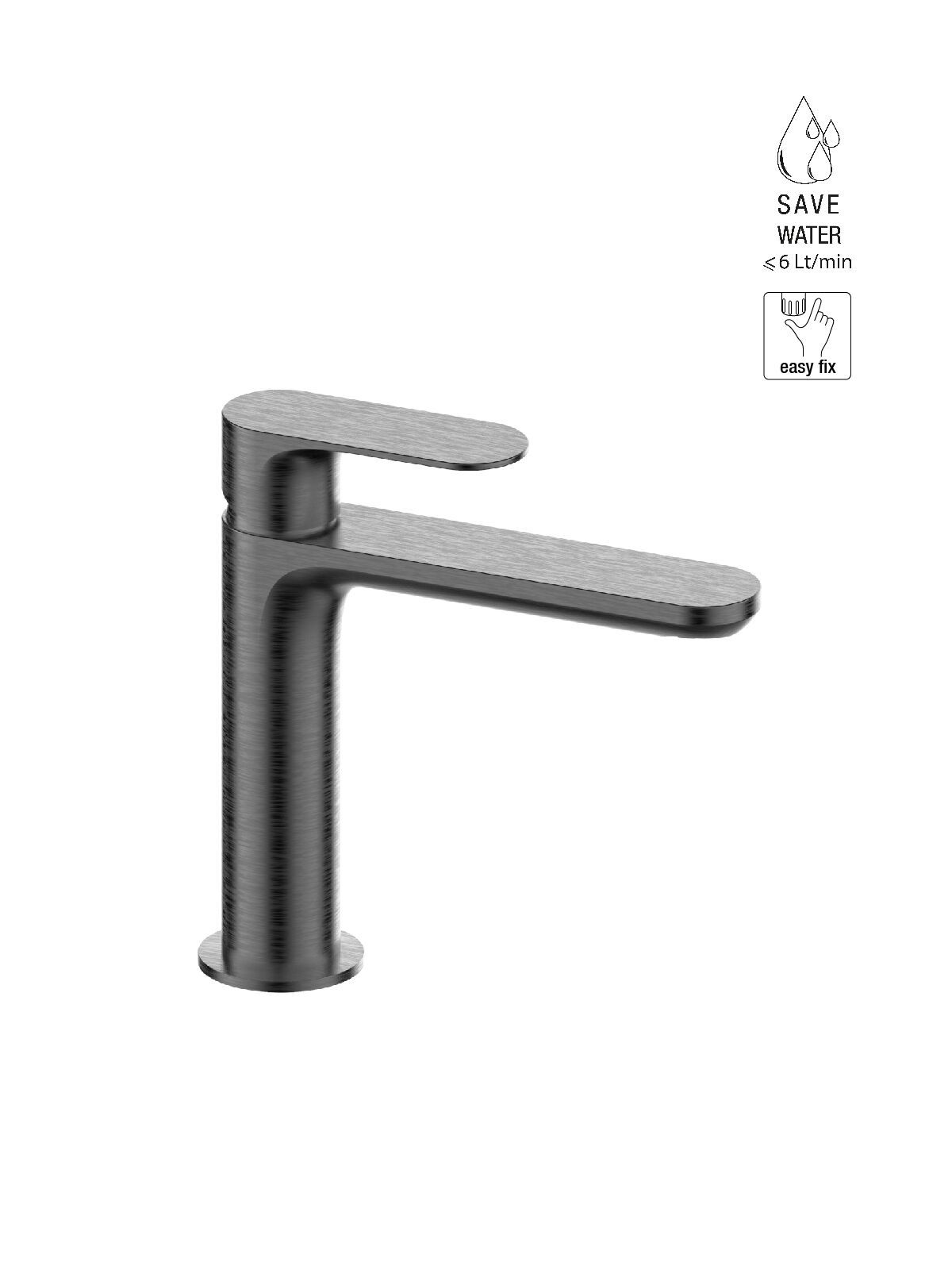 Однорычажный смеситель для раковины без слива Rubinetterie Frattini Lea ARCH-00097358 - Вид №14