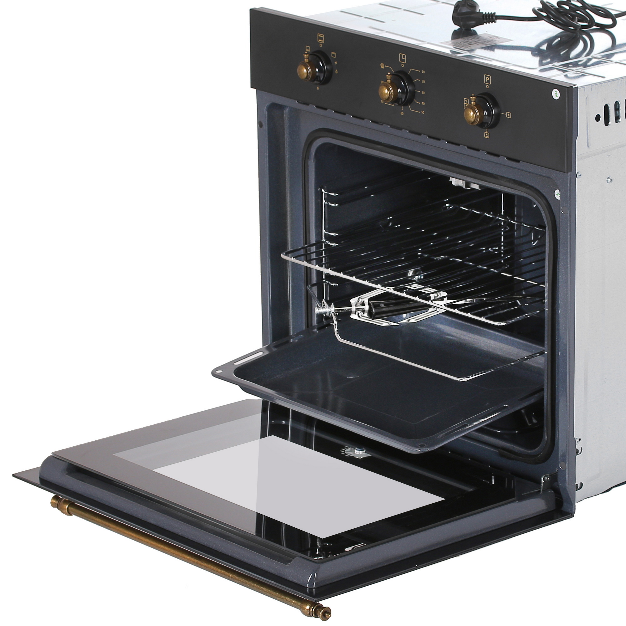 8167765 Газовый духовой шкаф MBS DG-607BL STDN-0042925 - Вид №5