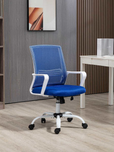 90817468 Офисное кресло Hw01bl полиэстер цвет синий STLM-0396061 SOKOLTEC