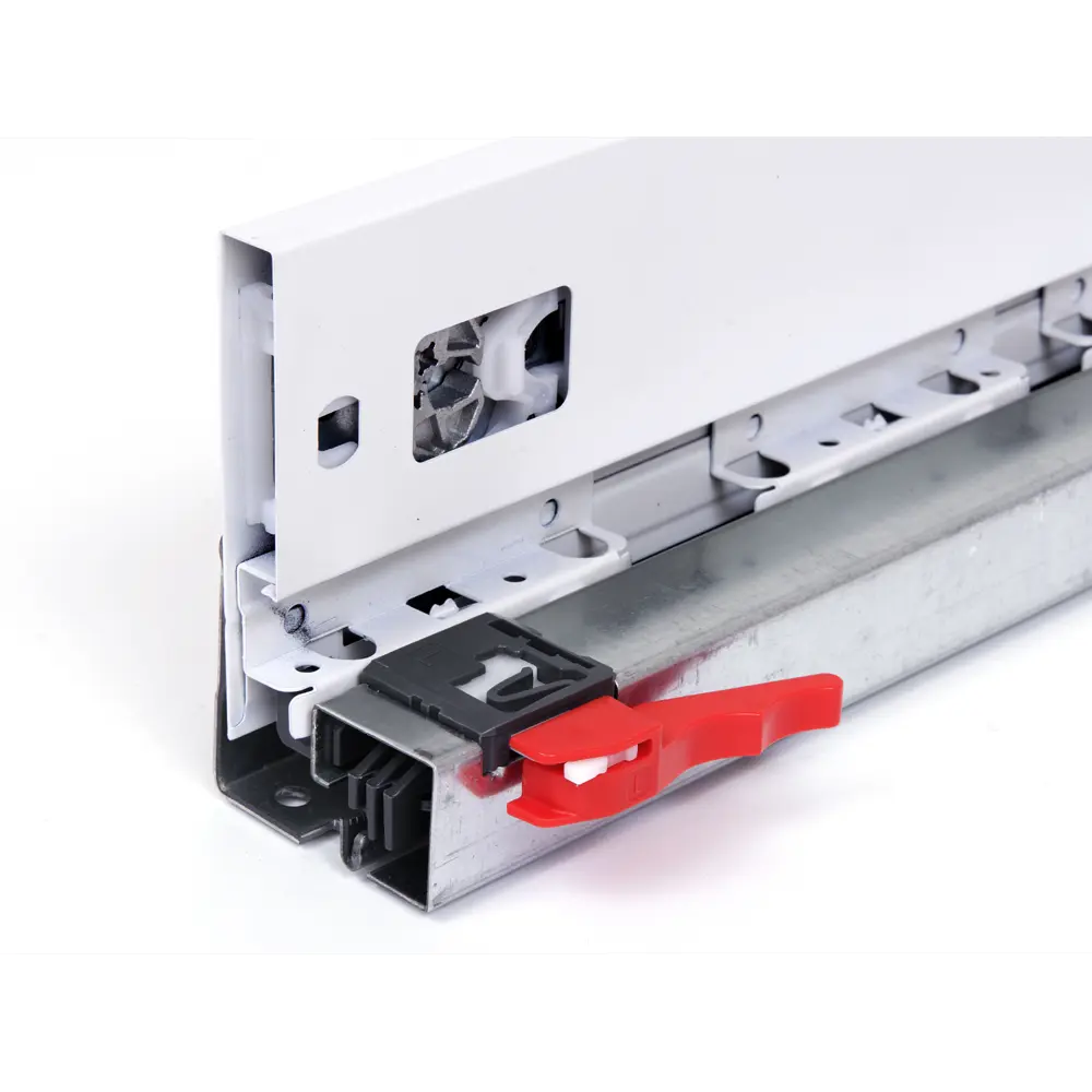 Комплект роликовых направляющих Flowbox h58 400 мм, сталь, цвет белый 85441340 STLM-2092516 Santreyd  - Вид №3