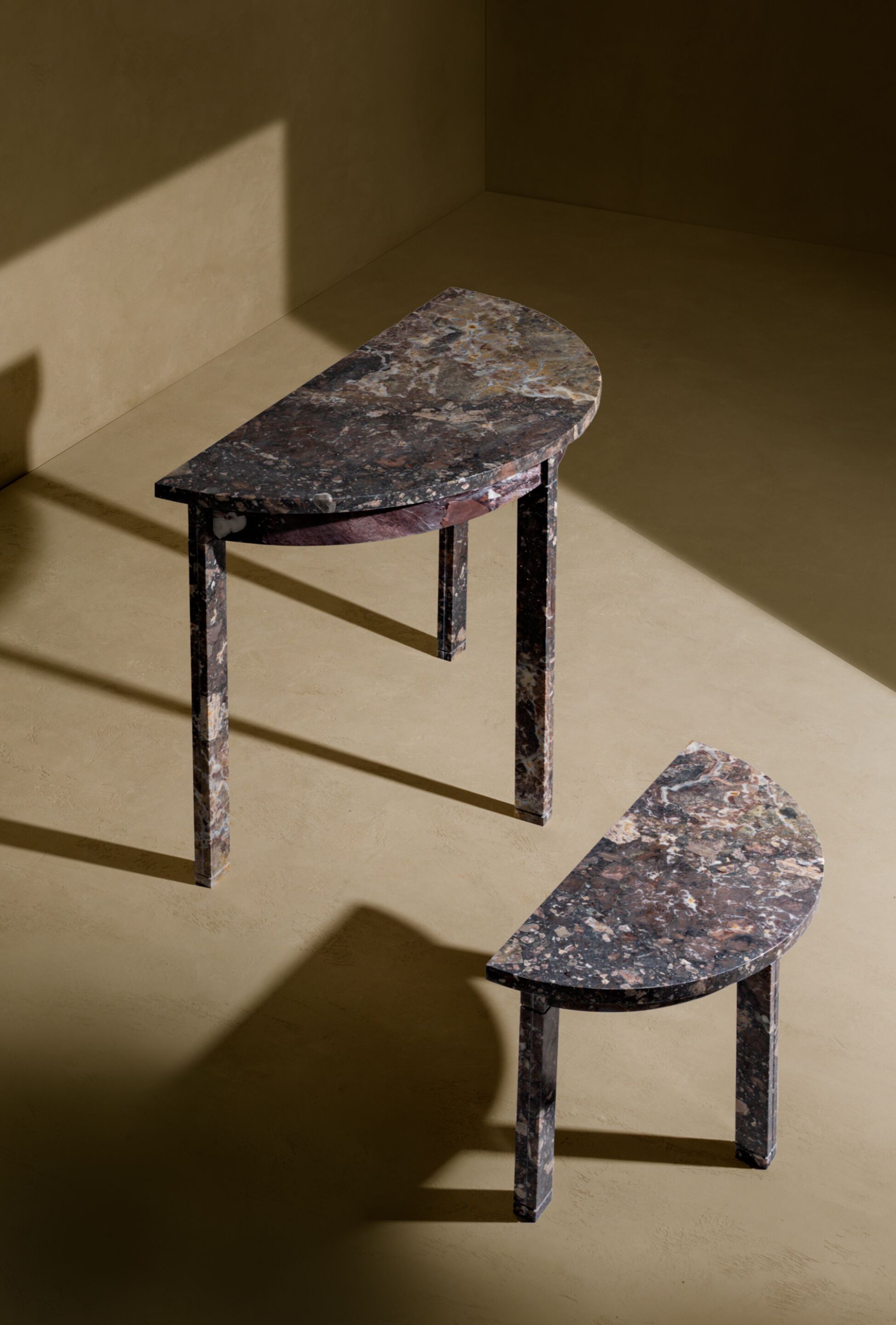 Мраморный полумесяц консоли Kreoo LORD ARCH-00125912 - Вид №1