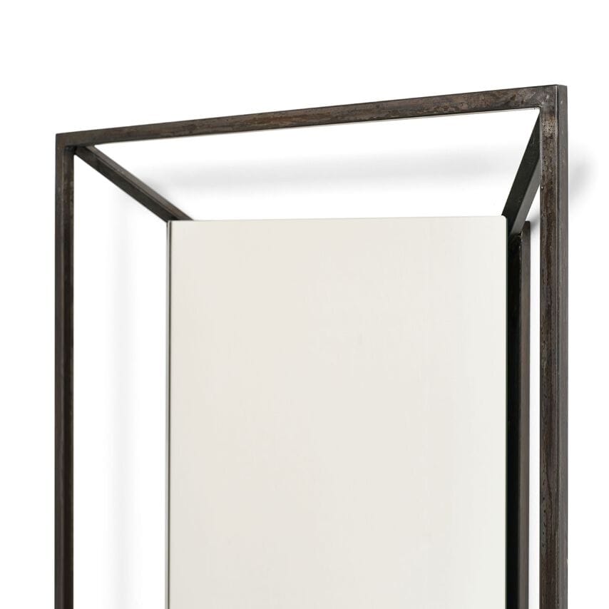 Настенное железное зеркало с рамкой Mogg TIMELESS ARCH-00093503 - Вид №4