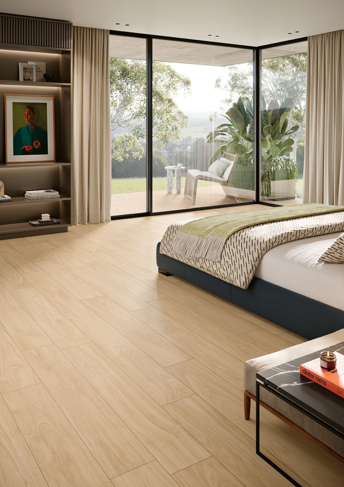 Пол / облицовка керамогранита под дерево MARGRES STAGE ARCH-00084596 - Вид №7